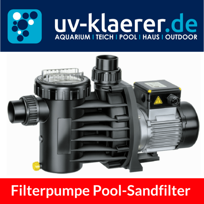 Filterpumpe für Sandfilteranlage