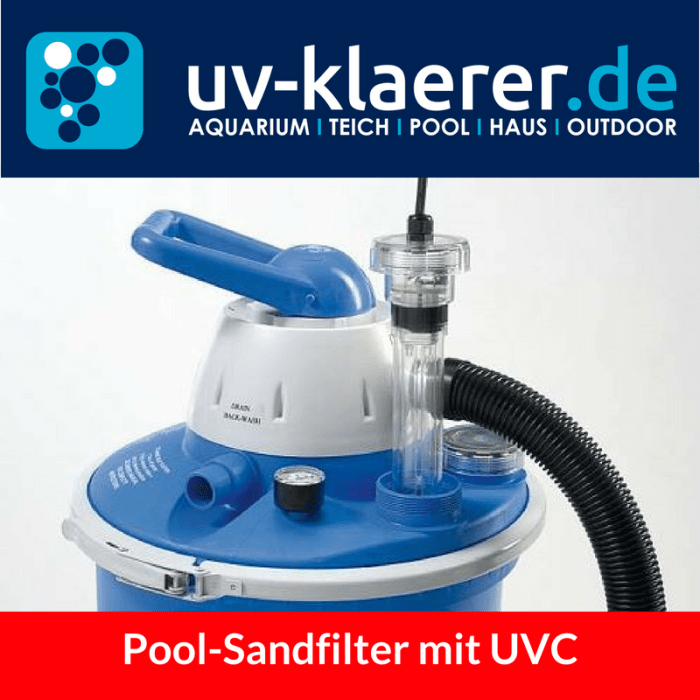 Sandfilter mit UVC