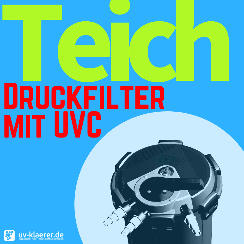 Druckfilter mit UVC Lampe Garten Teich