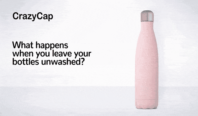 CrazyCap - Wirkungsweise des Trinkflaschenaufsatz mit UVC LED