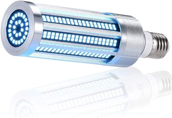 UVC LED mit Schraubfassung im Maiskolben-Design